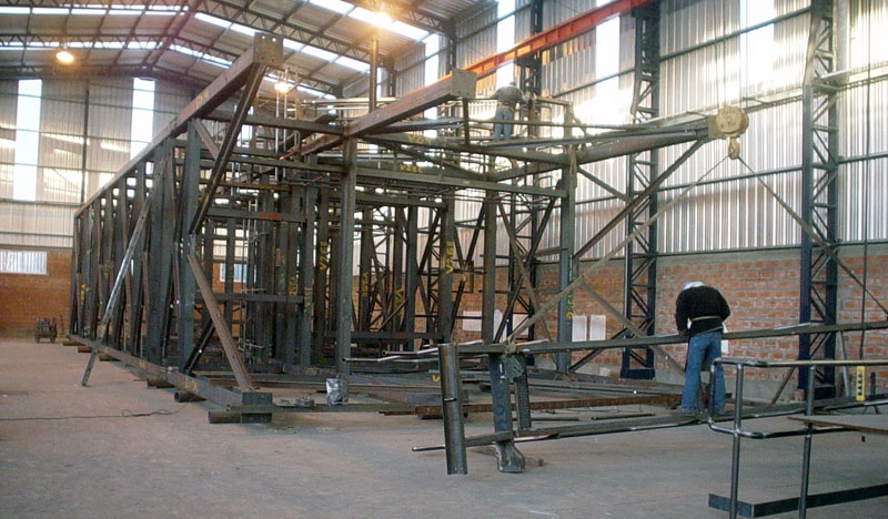 Cabot - Armado de estructura